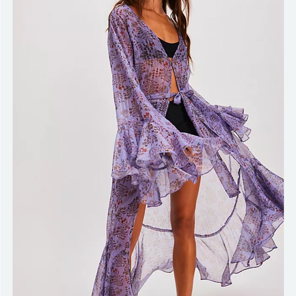 Free People Ibiza Bell Sleeve Duster